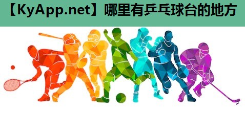 哪里有乒乓球台的地方