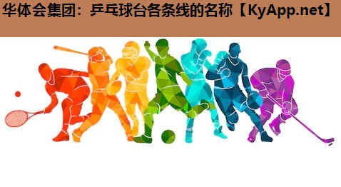 乒乓球台各条线的名称 乒乓球台各条线的名称